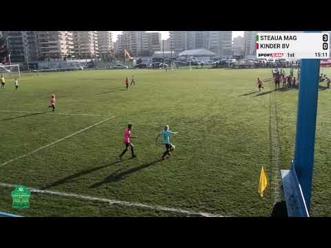 2022-08-19. Steaua Magica Iasi 2013 - Kinder Brasov (5-0).Meci grupe Brasov Junior's Cup 2022