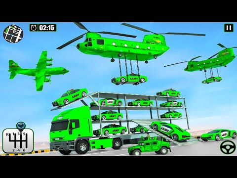 Army Vehicle Transporter Truck Simulator: Army Game
