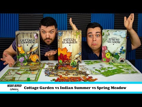 Cottage Garden vs Indian Summer vs Spring Meadow - YouTube