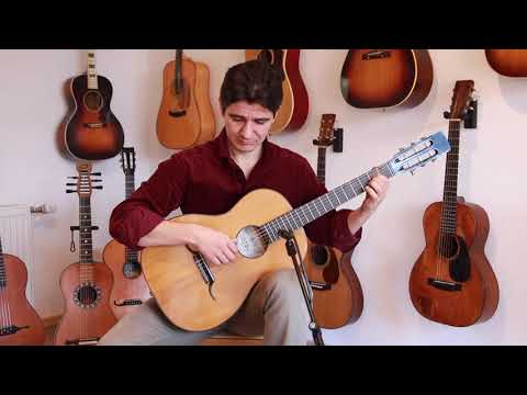 Hans Raab 1925 vienna model classical guitar -exceptional guitar with surprising sound quality+video image 10