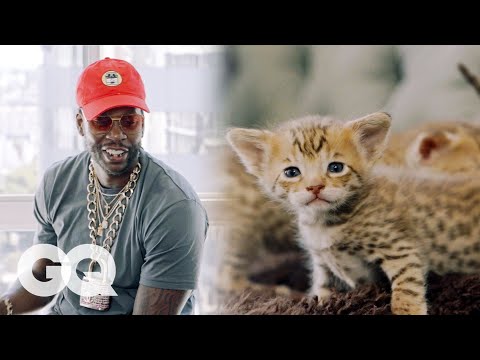 2 Chainz Plays with $165,000 Kittens | Most Expensivest Sh*t | GQ