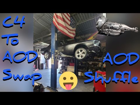 C4 to AOD Swap - AOD Shuffle - 1967 Ford Mustang Restomod