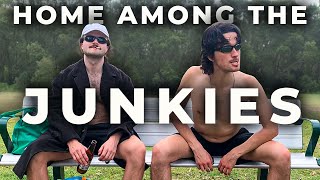 Home Among the Junkies (Parody of &quot;Home Among the Gumtrees&quot;)
