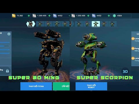 War robot test | New robot and new ultimate