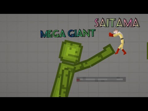 SAITAMA vs Mega Giant Melon Playground