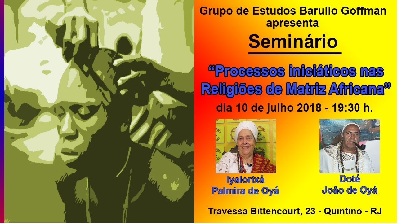 Processos Iniciáticos nas Religiões de Matriz Africana - 2/5