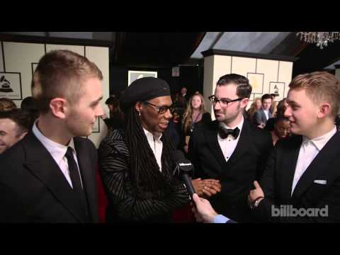 Disclosure, Nile Rodgers, & Jimmy Napes: The 2015 GRAMMYs Red Carpet