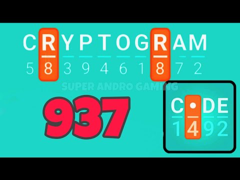 Cryptogram 937