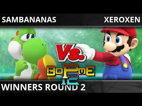 BoPMe 12 (WiiU) - NGN SamBananas VS Xeroxen - Winners Round 2