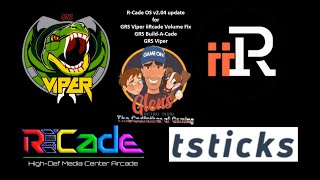New R-Cade OS Firmware for GRS Viper with iiRcade Volume fix!