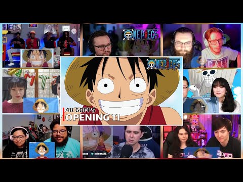 One Piece Opening 11 | Reaction Mashup [Share the World!] (Op 11 ワンピース)