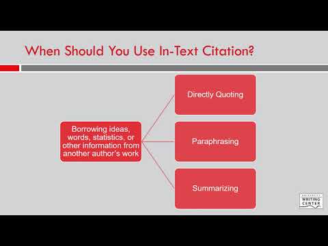 MLA 8th Edition In-Text Citation