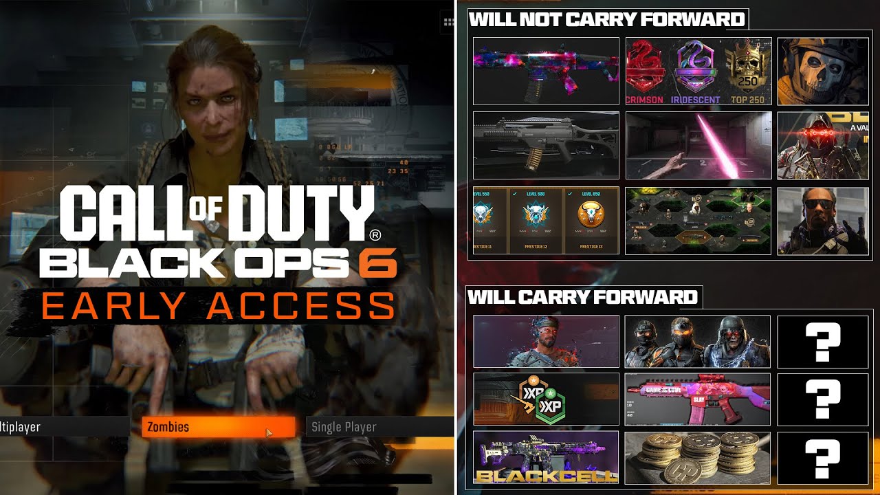 NEW Black Ops 6 Carry Forward, EARLY ACCESS Info, FREE Rewards, & MORE!  - Black Ops 6