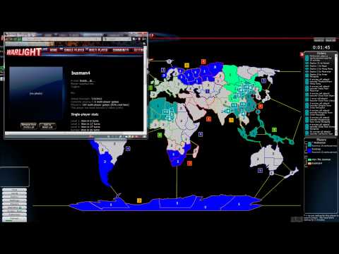 WarLight - 2v2 G001: Alex The German and busman4