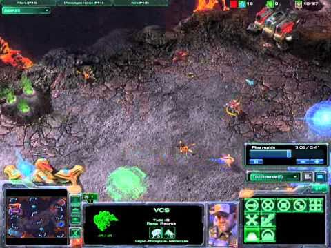 SC2 2v2 Double Bunker Rush