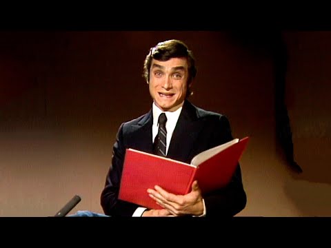 Oldřich Kaiser jako televizní hlasatel (1982)