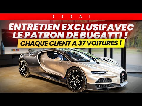EXCLUSIVE: We discover the Bugatti Tourbillon with its president!