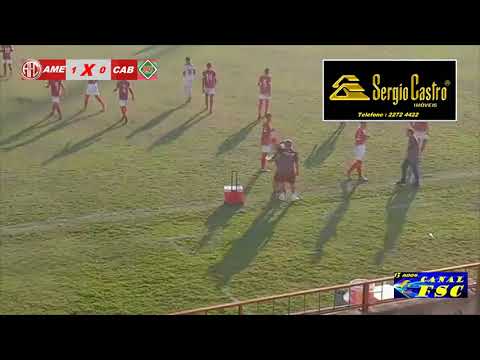 27 08 22  America 1x0 Cabofriense JUNIORES