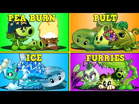 Random 4 Team Plants Battlez - Which Team Will Win? - PvZ 2 Team Plant vs Teams Plant