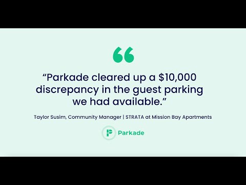 Parkade cleared up a $10k discrepancy in parking spots at STRATA and Venue
