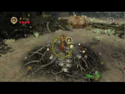 Lego Lord of the Rings Walkthrough - Part 11 - TTT - Track Hobbits (Story Mode) 480p