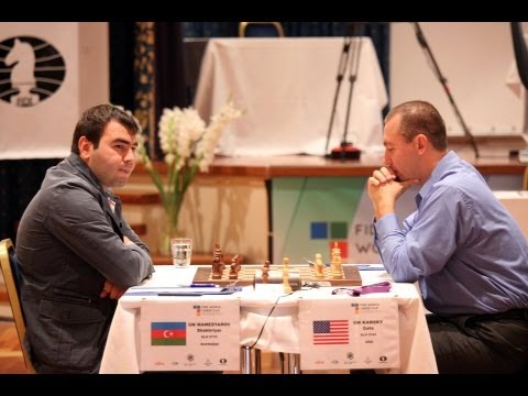 2013 World Cup - Beautiful Attacking Chess by Kamsky! (Kamsky vs Mamedyarov)