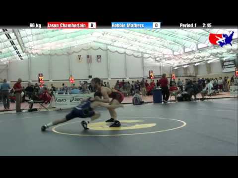 Jason Chamberlain vs. Robbie Mathers at 2013 ASICS University Nationals - FS
