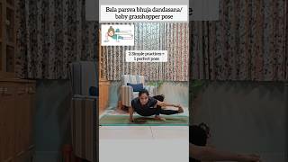 Baby Grasshopper Pose | Yoga Arm Balance in 2 Simple Steps