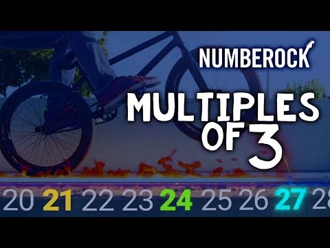 Skip Counting By 3 Song | The 3 Times Tables Song For Kids