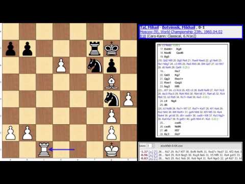 World Championship 1960-Game 9-Tal,Mihail-Botvinnik,Mikhail