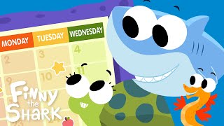 Days Of The Week | Kids Song | Finny The Shark