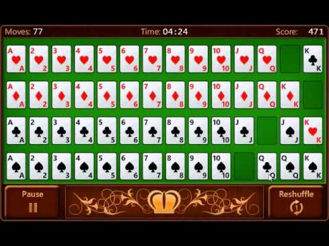 Royal Solitaire gameplay