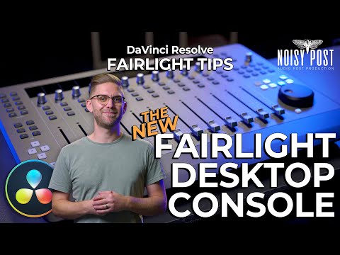 BLACKMAGIC DESIGN'S NEW FAIRLIGHT DESKTOP CONSOLE!!!... An unboxing and feature overview.