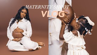 Maternity Shoot + maintenance vlog