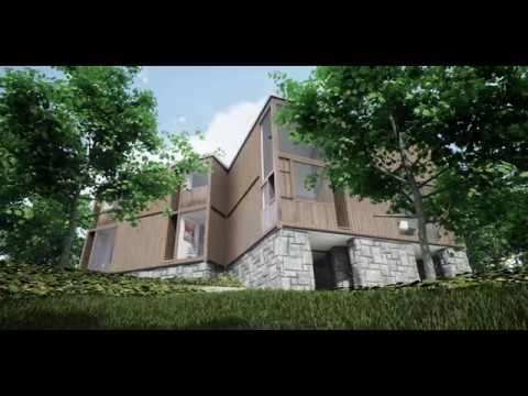 Fisher House (Louis Kahn) - Cinematic