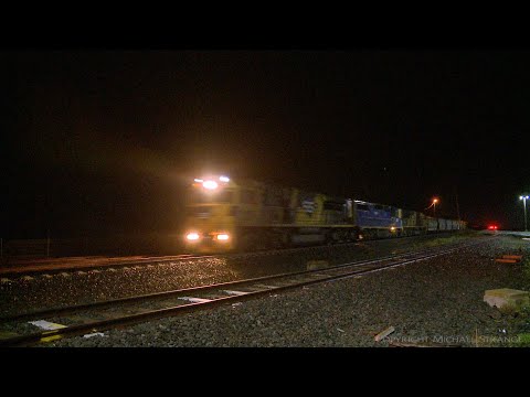 SSR 3SK2 Grain Train To Western Victoria ( SSR102, C504 & SSR101) - PoathTV Australian Railways
