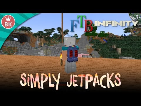 Minecraft FTB Infinity Evolved - "Simply JETPACKS!" (E09)