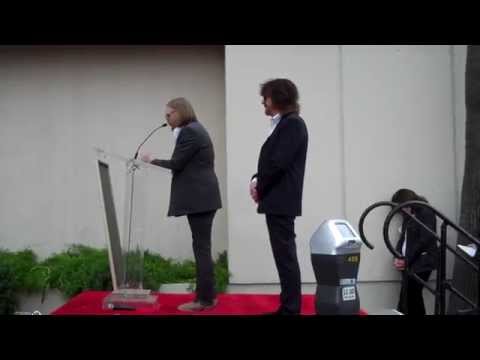 ELO’s Jeff Lynne gets star on Hollywood Walk of Fame Part 2 of 3