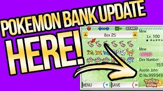 Pokemon Bank Update is HERE and Mew's Z-move? Pokemon Sun and Moon