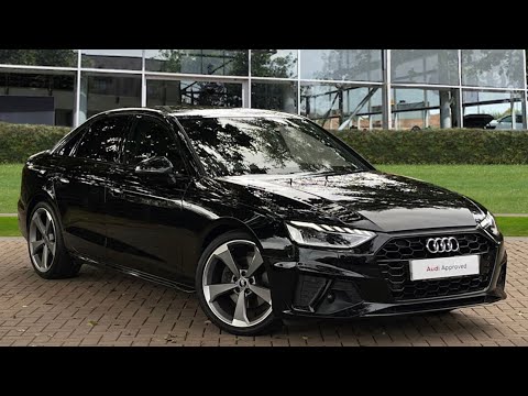 Approved Used Audi A4 Black Edition 35 TDI 163 PS S Tronic at Stafford Audi