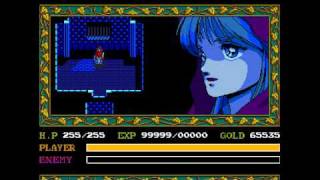 [PC-Engine] イースⅠ．Ⅱ A2.ラドの塔に囚われているレア HD 720