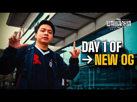 FIRST DAY of the NEW OG Dota Team | PGL Wallachia S6: Media Day Vlog