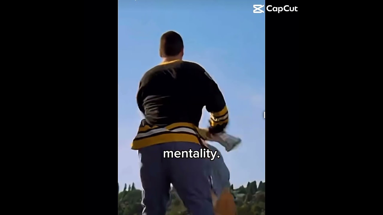 Happy Gilmore mentality #adamsandler