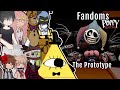 Fandoms React To THE PROTOTYPE POPPY PLAYTIME CHAPTER 5 Gacha Poppyplaytimechapter5 Theprototype