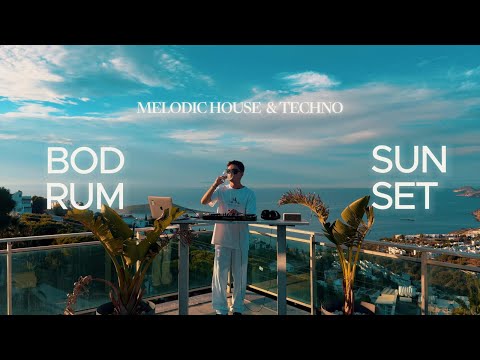 MJAN – Terrace Sunset Melodic Techno Set | Bodrum Live 2025 (Afterlife vibes)