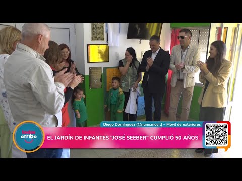 El Jardín de Infantes “José Seeber” cumplió 50 años