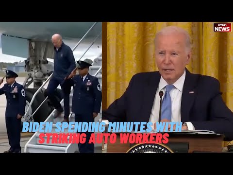 Biden Spending Minutes With Striking Auto Workers, Confused; $40B Pacific Island Grant