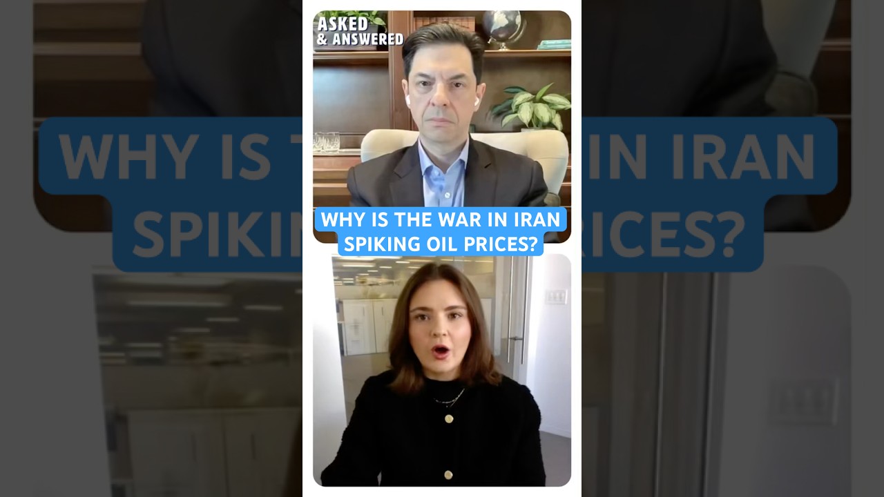 Video Thumbnail for <span>Why is the war in Iran spiking oil prices? | Asked & Answered</span>
