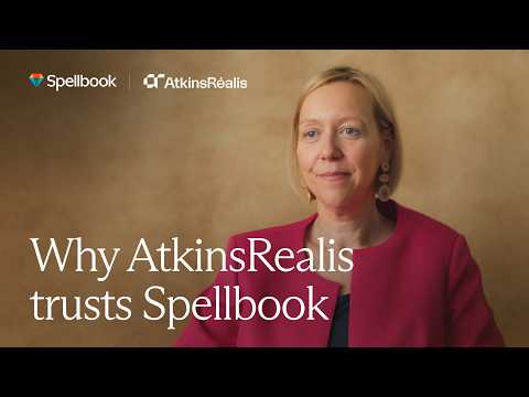 AtkinsRealis × Spellbook: Why Enterprise Trusts Spellbook's AI To Power Contract Workflows