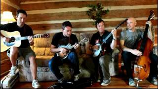 Yonder Mountain String Band &quot;They Love Each Other&quot; backstage at Harvest Fest